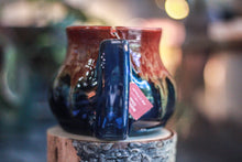 Load image into Gallery viewer, 13-D Lava Falls Barely Flared Notched Acorn Mug, 20 oz.
