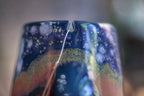 14-B Blue PROTOTYPE Notched Mug - TOP SHELF MISFIT, 23 oz.