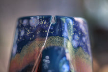 Load image into Gallery viewer, 14-B Blue PROTOTYPE Notched Mug - TOP SHELF MISFIT, 23 oz.