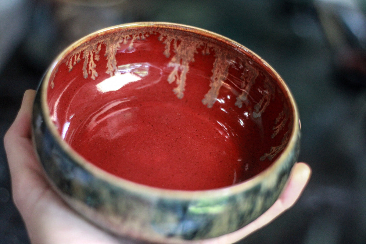 13-G Rustic Moss PROTOTYPE Bowl, 12 oz.