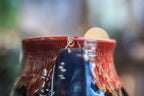 13-D Lava Falls Barely Flared Notched Acorn Mug, 20 oz.