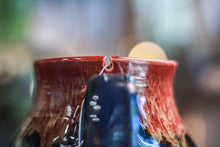 Load image into Gallery viewer, 13-D Lava Falls Barely Flared Notched Acorn Mug, 20 oz.