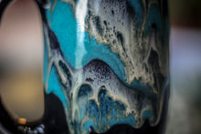 Load image into Gallery viewer, 14-D Turquoise Grotto Notched Mug, 17 oz.