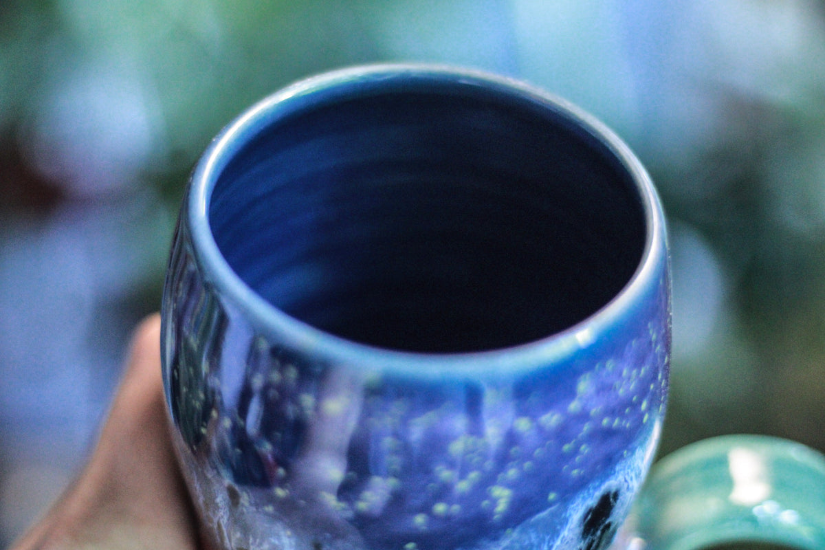 14-A Rocky Mountain Falls Gourd Mug - TOP SHELF, 24 oz.