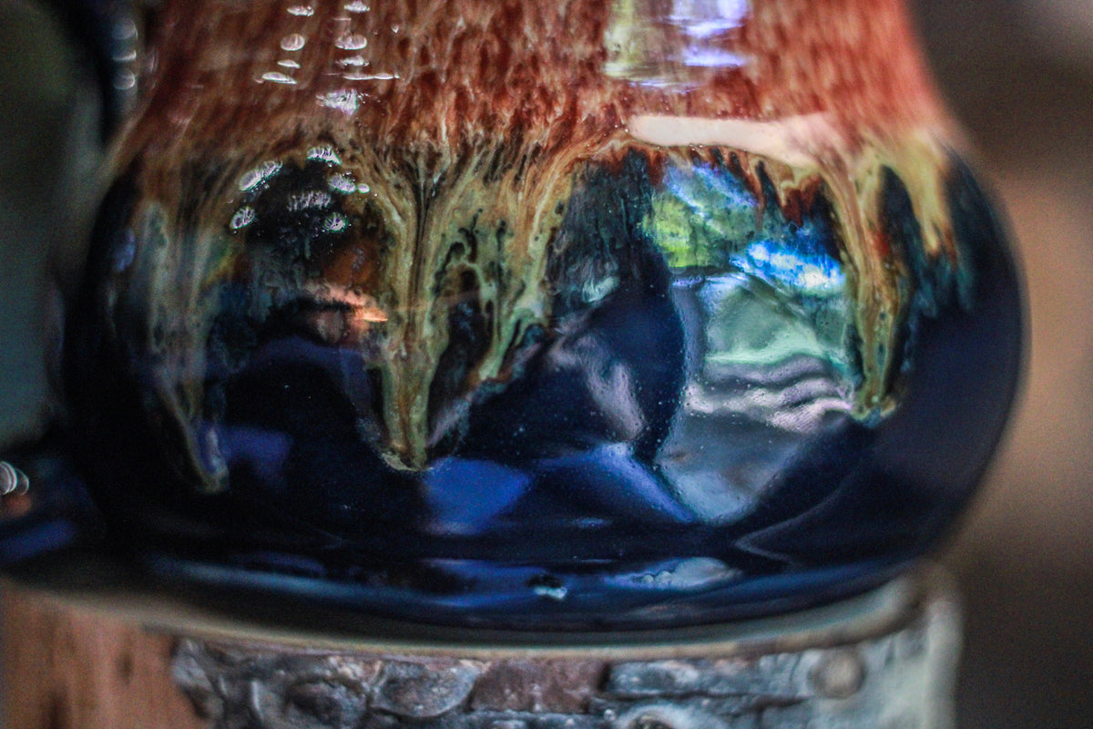 13-D Lava Falls Barely Flared Notched Acorn Mug, 20 oz.