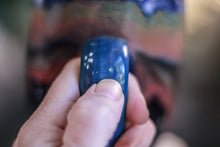 Load image into Gallery viewer, 14-B Blue PROTOTYPE Notched Mug - TOP SHELF MISFIT, 23 oz.