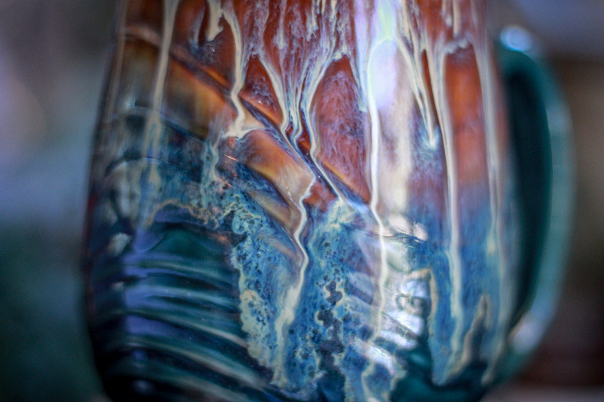 14-D New Wave Textured Mug - TOP SHELF, 25 oz.