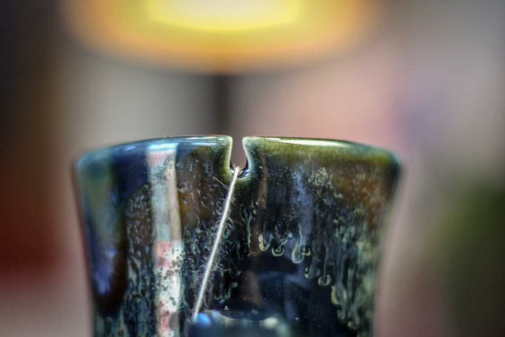 12-D Moody Blues Barely Flared Notched Mug, 16 oz.