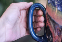 Load image into Gallery viewer, 14-B Blue PROTOTYPE Notched Mug - TOP SHELF MISFIT, 23 oz.