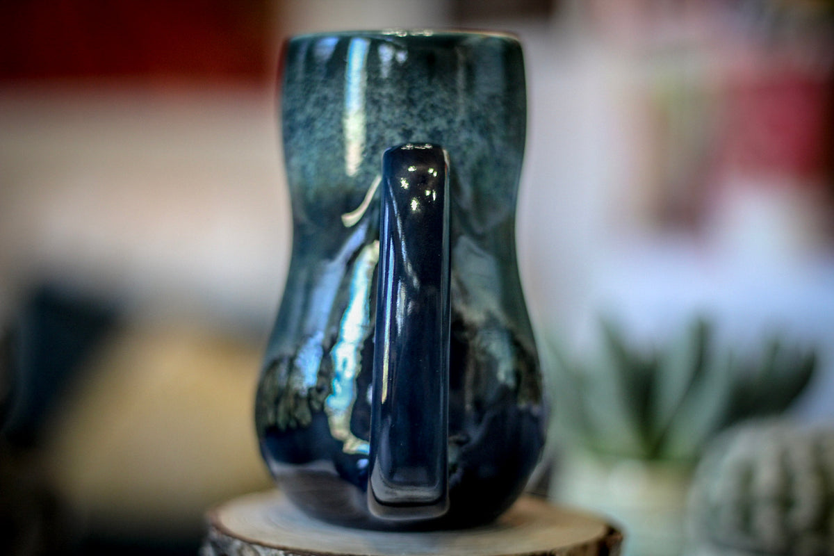 15-E Boreal Bliss Gourd Mug, 13 oz.