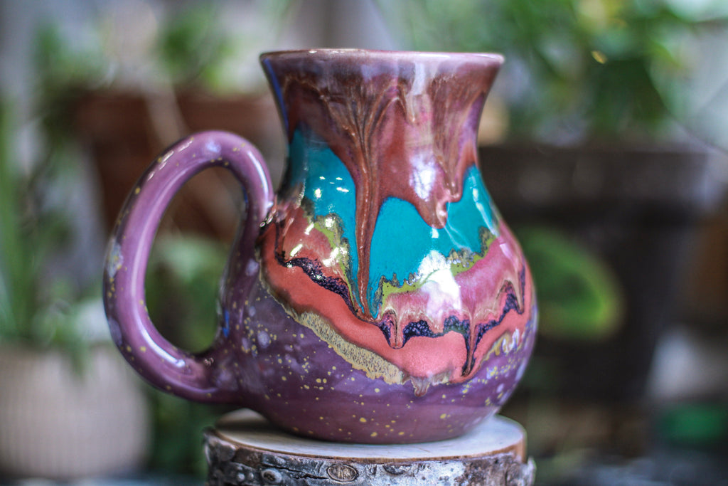 02-B Rainbow Grotto Flared Mug - MINOR MISFIT, 23 oz. - 10% off