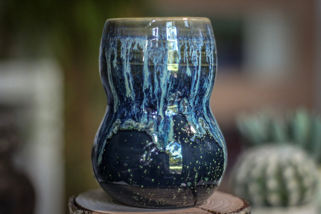 02-E Astral Wave Gourd Mug, 14 oz.