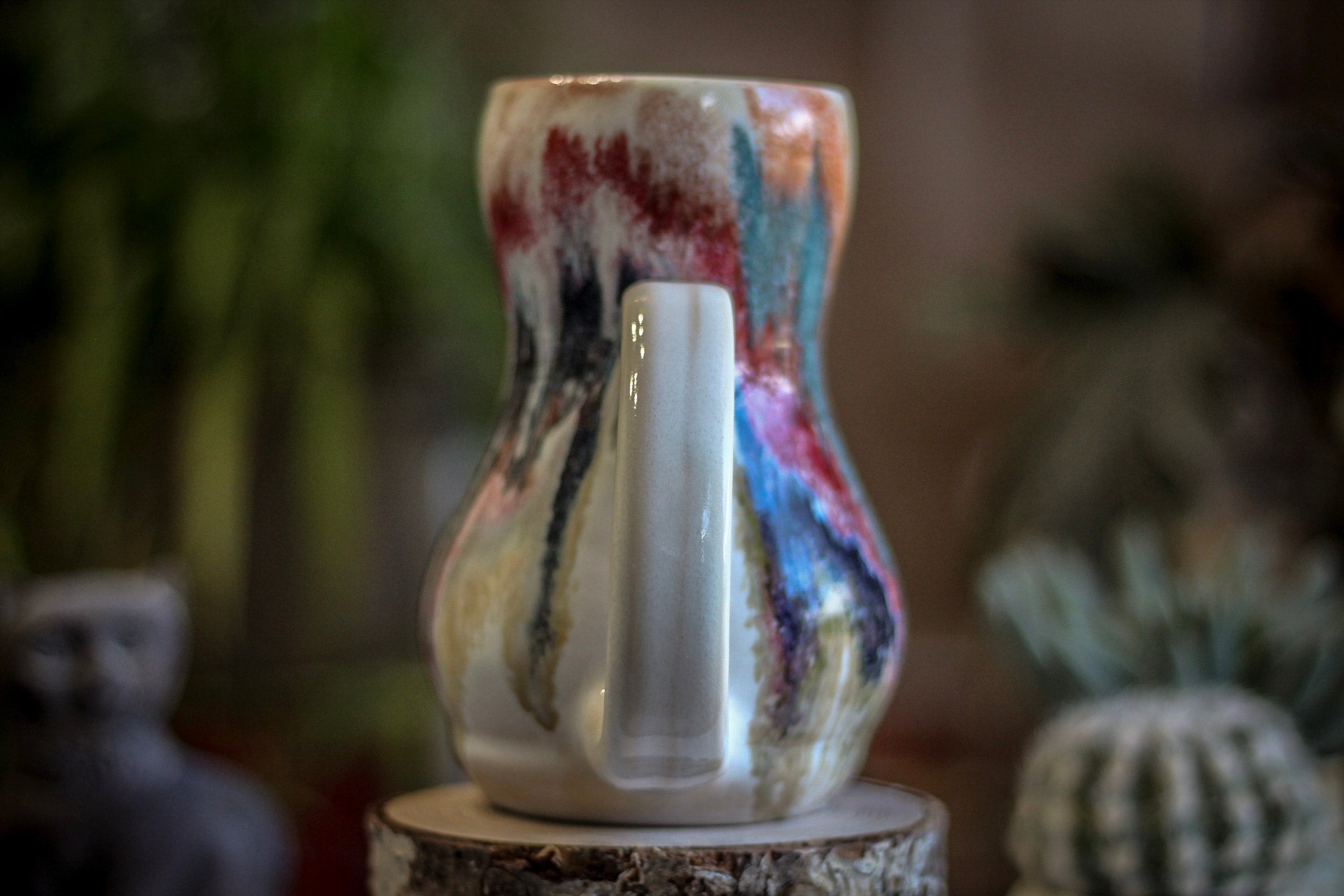 02-B Snowy Grotto Acorn Gourd Mug -  MISFIT, 21 oz. - 20% off