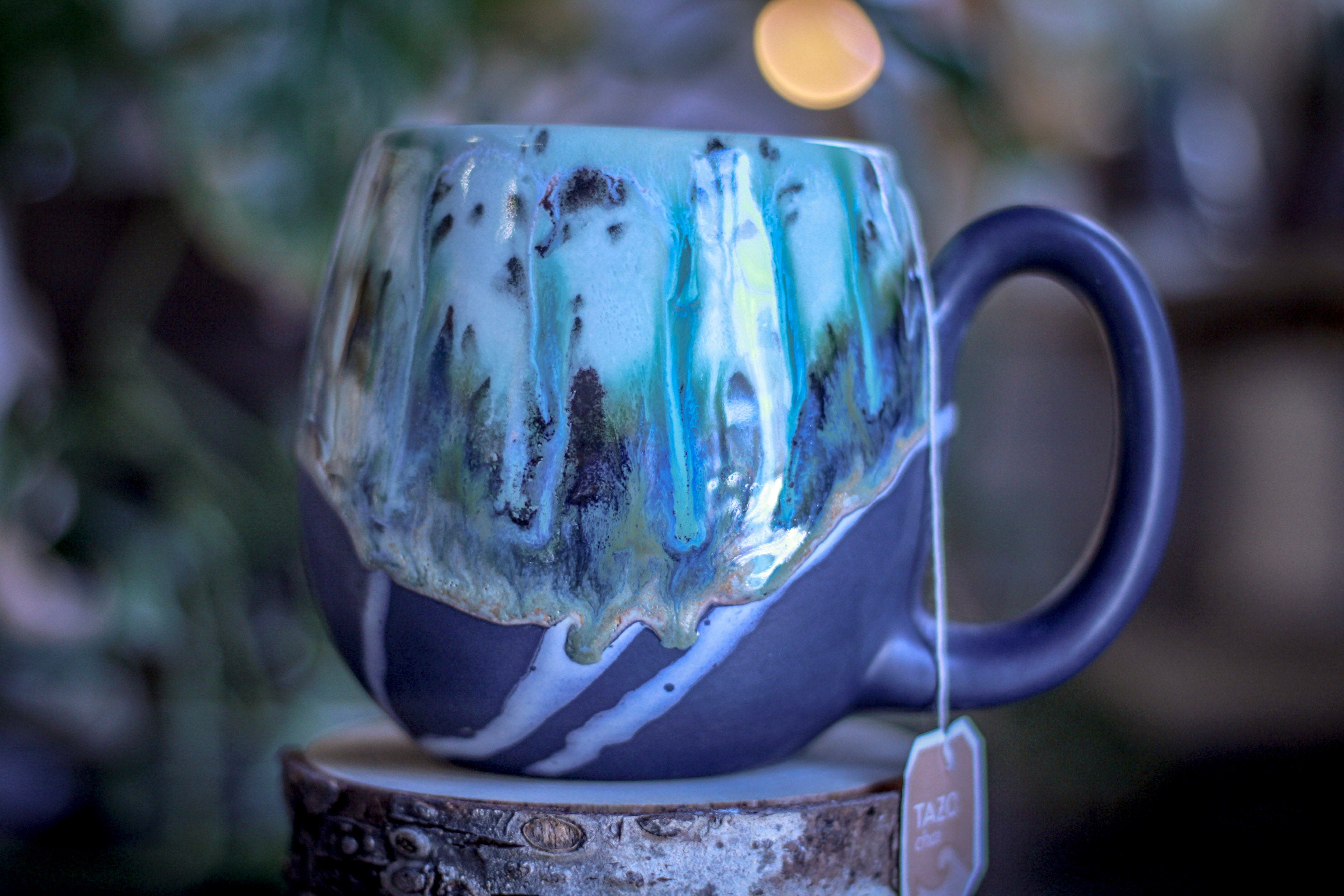 02-B Champlain Shale Notched Mug, 22 oz.