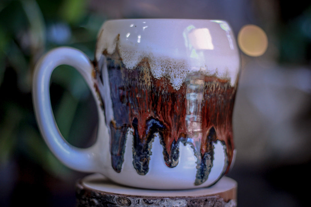 02-B Fire & Ice Gourd Mug, 21 oz.