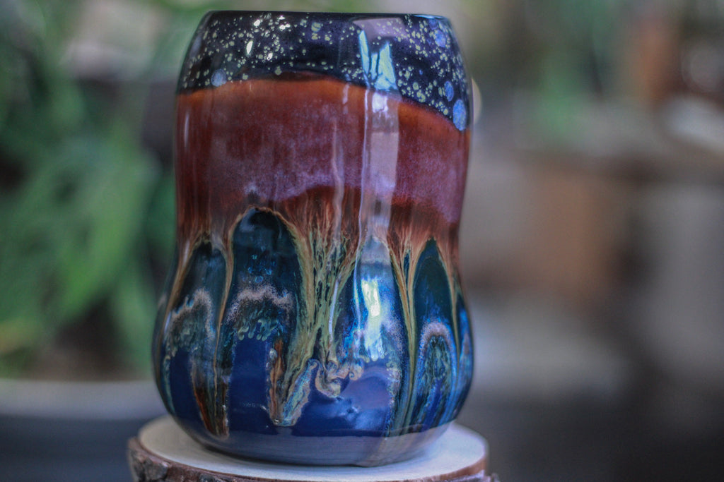13-B Starry Starry Night Notched Gourd Mug - MISFIT, 21 oz. - 20% off