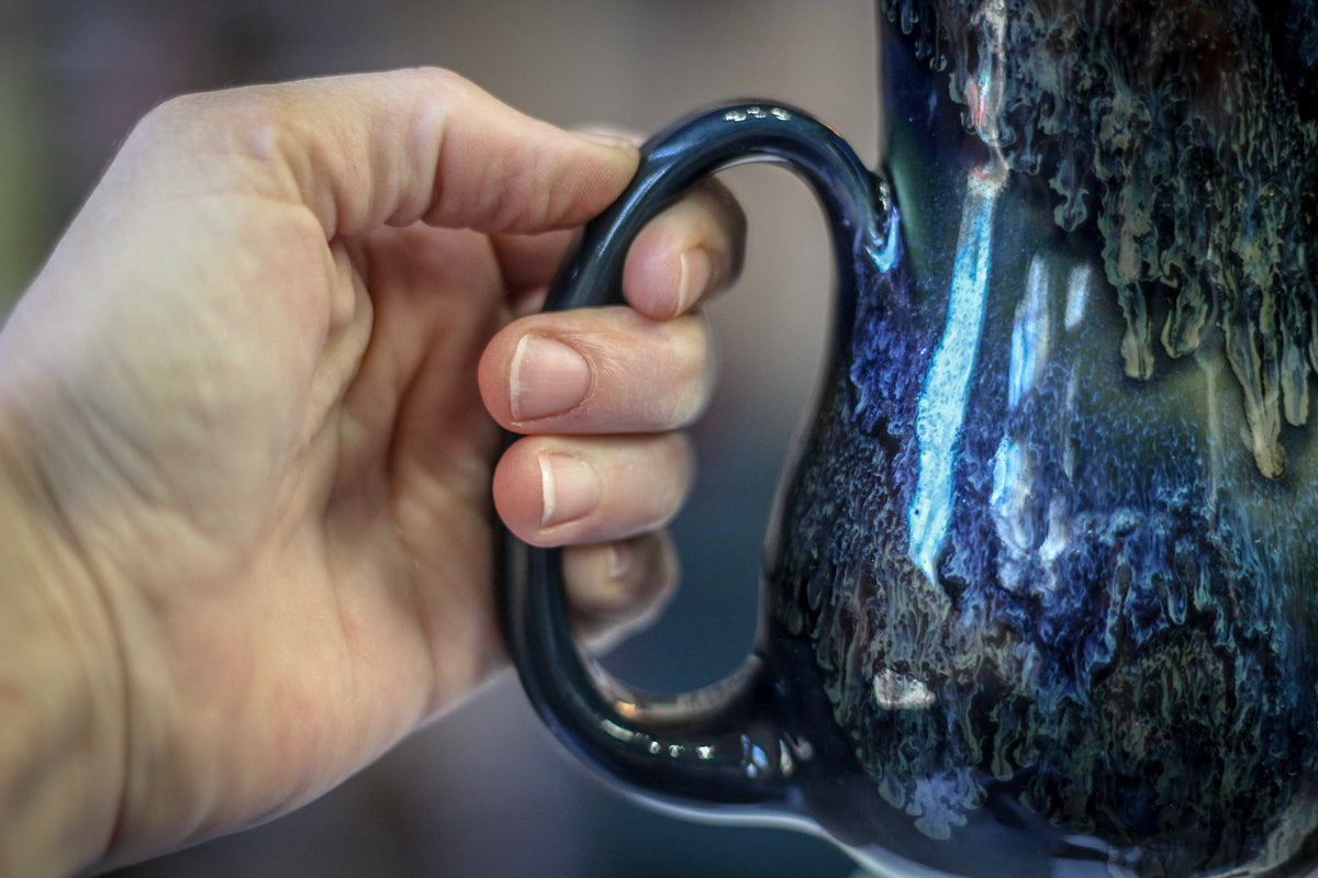 12-D Moody Blues Barely Flared Notched Mug, 16 oz.