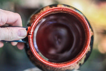 Load image into Gallery viewer, 13-D Lava Falls Barely Flared Notched Acorn Mug, 20 oz.