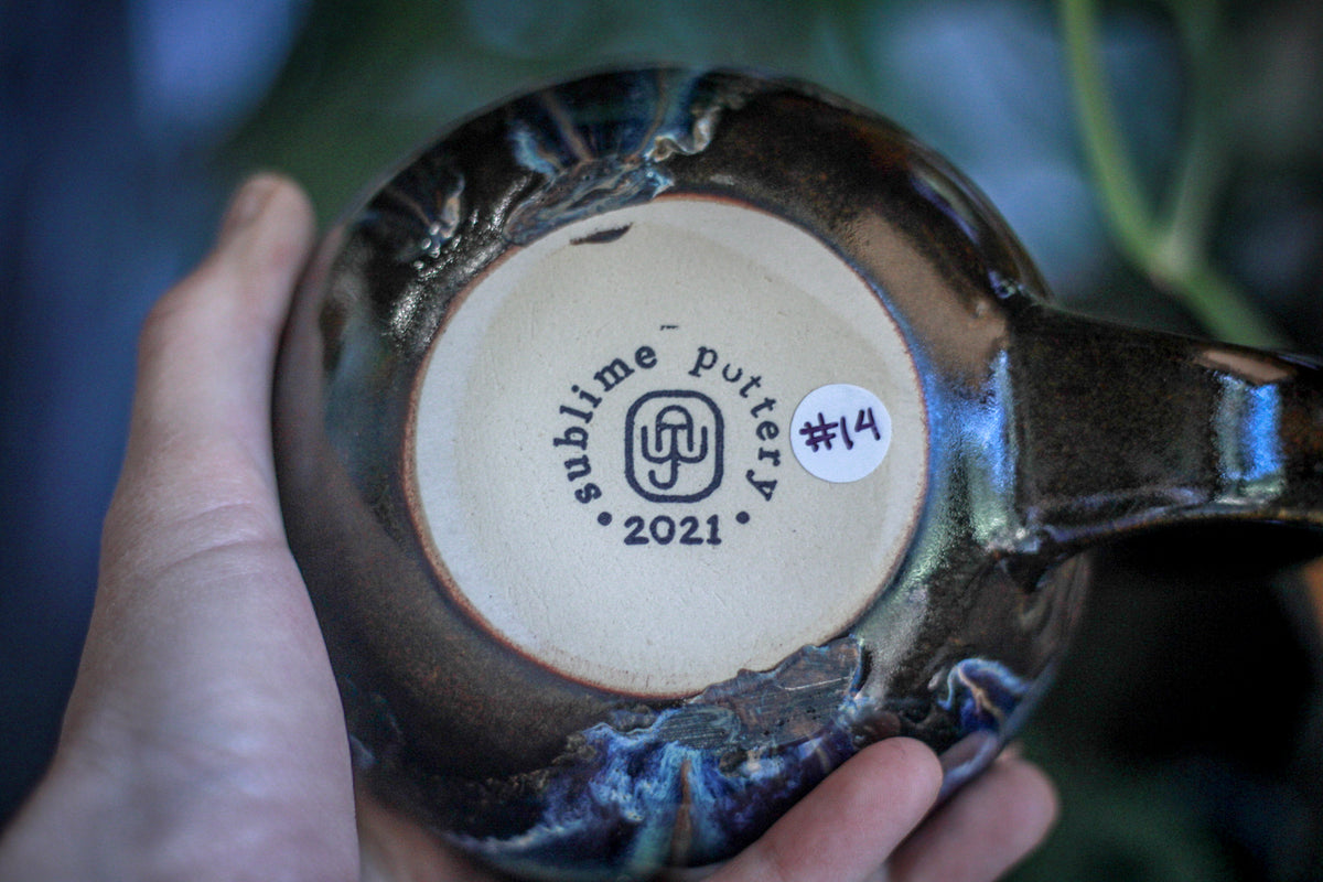 DRAWING WINNER: 14-B Starry Starry Night Flared Mug - MISFIT, 23 oz. - 25% off