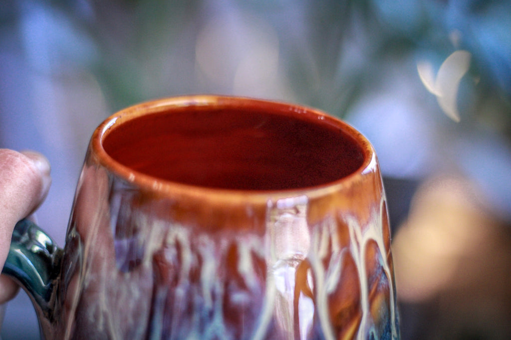 14-D New Wave Textured Mug - TOP SHELF, 25 oz.