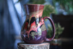 15-A Molten Strata Variation Flared Mug, 19 oz.