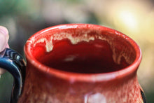Load image into Gallery viewer, 13-D Lava Falls Barely Flared Notched Acorn Mug, 20 oz.