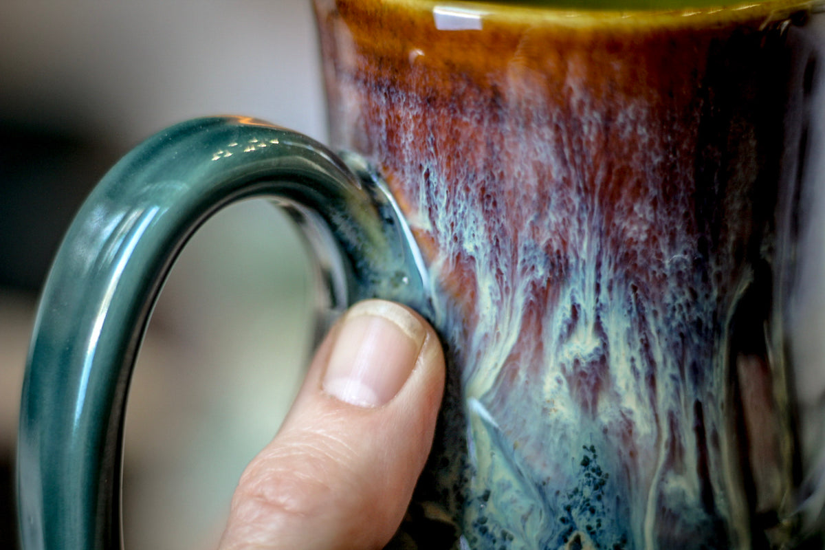 12-D New Wave Flared Textured Mug, 15 oz.