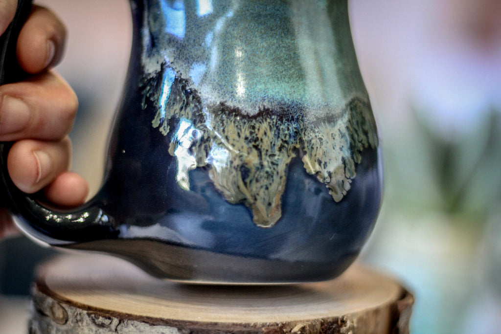 15-E Boreal Bliss Gourd Mug, 13 oz.