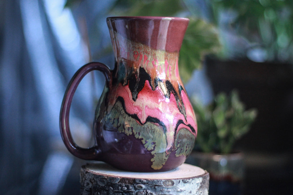 15-A Molten Strata Variation Flared Mug, 19 oz.