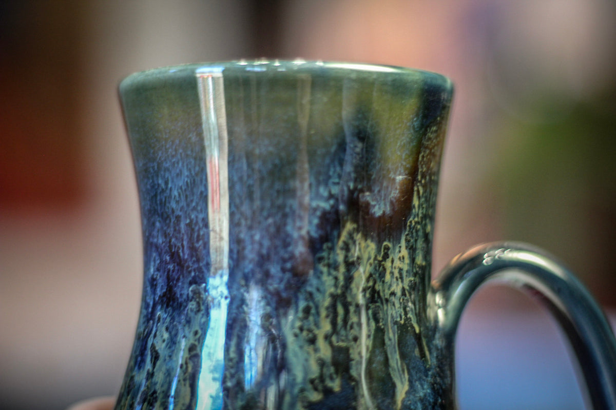 12-D Moody Blues Barely Flared Notched Mug, 16 oz.