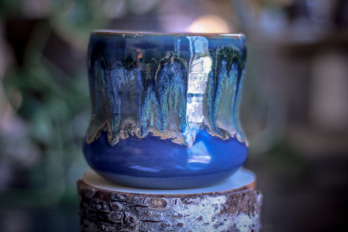 13-E PROTOTYPE Notched Gourd Mug - MINOR MISFIT, 16 oz. - 10% off