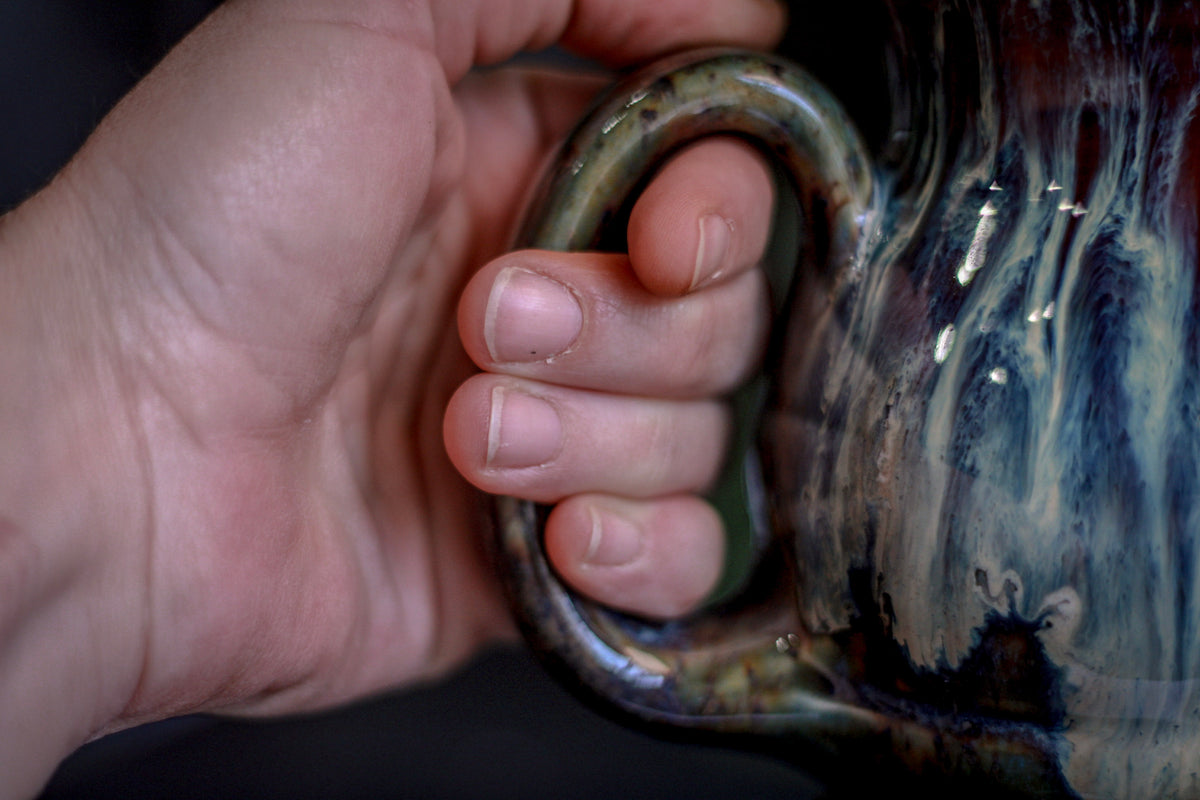 13-D  New Wave Barely Flared Textured Acorn Mug, 22 oz.