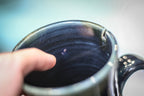12-D Moody Blues Barely Flared Notched Mug, 16 oz.