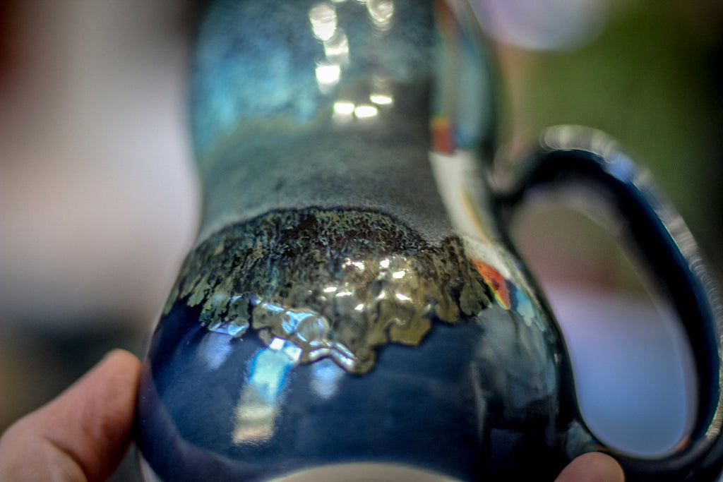 15-E Boreal Bliss Gourd Mug, 13 oz.