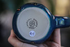 14-B Blue PROTOTYPE Notched Mug - TOP SHELF MISFIT, 23 oz.