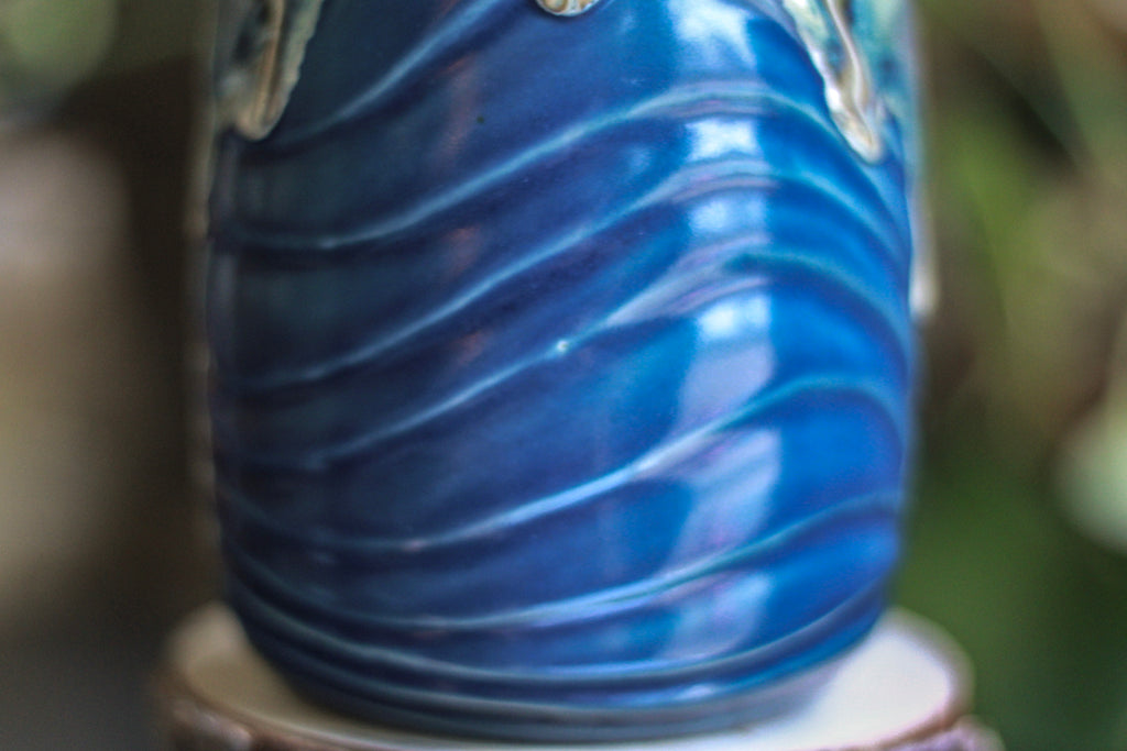 14-D New Wave Notched Textured Mug - MINOR MISFIT, 24 oz. - 10% off
