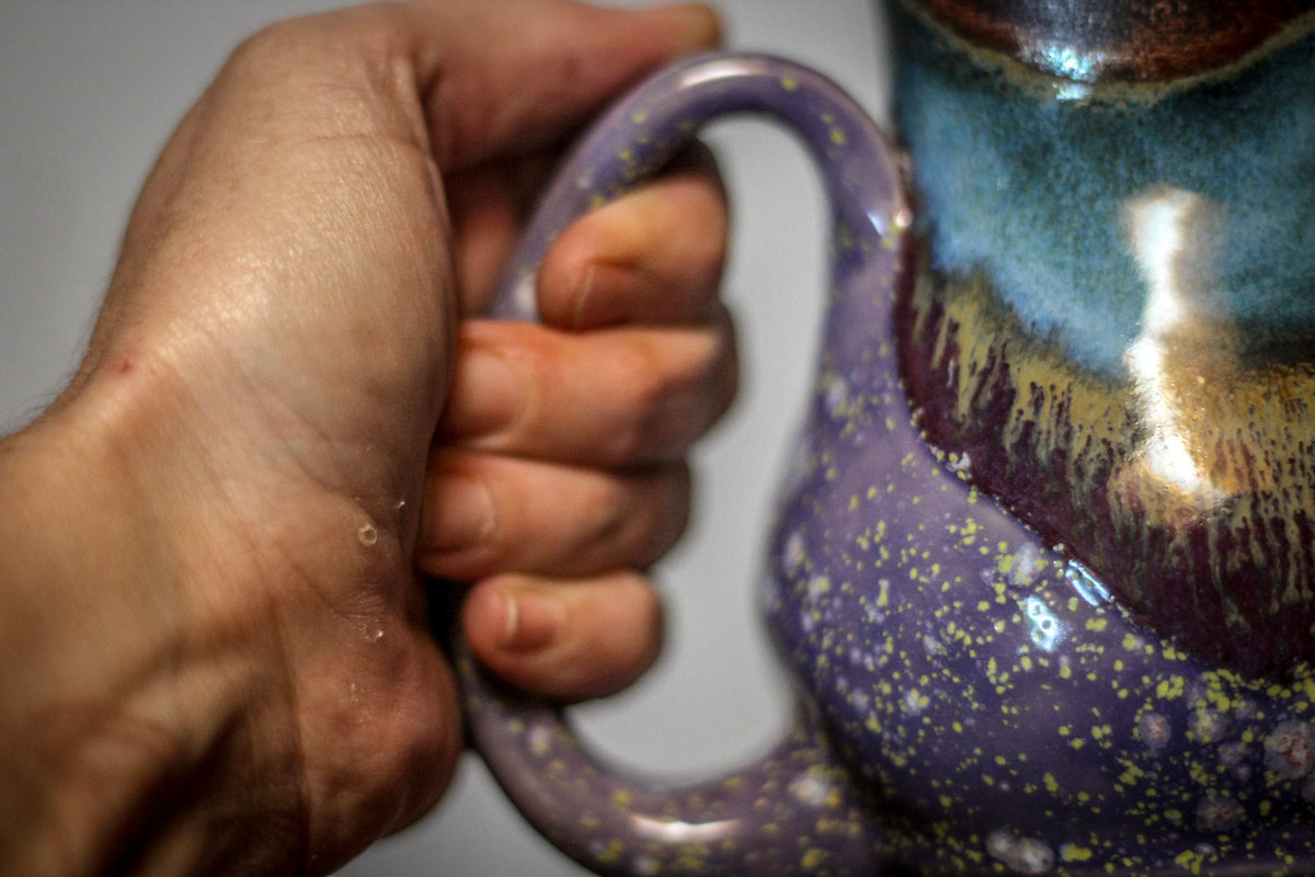 14-B Copper Agate Barely Flared Acorn Mug, 20 oz.
