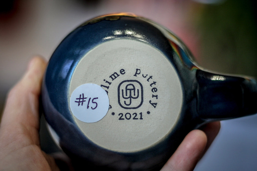 15-E Boreal Bliss Gourd Mug, 13 oz.