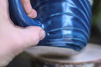 14-D New Wave Notched Textured Mug - MINOR MISFIT, 24 oz. - 10% off