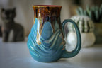 17-G EXPERIMENT Barely Flared Textured Mug, 17 oz.