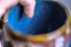 14-D New Wave Notched Textured Mug - MINOR MISFIT, 24 oz. - 10% off
