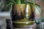 15-E EXPERIMENT Small Planter with Plate - MISFIT - 15% off