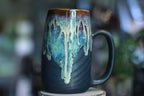 14-D New Wave Textured Stein Mug - TOP SHELF, 22 oz.