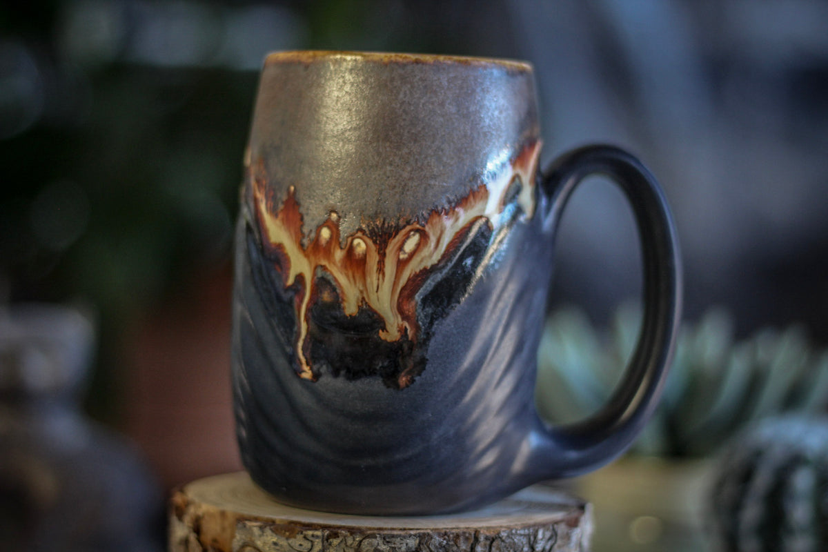 14-D Copper Agate Variation Textured Mug - ODDBALL, 19 oz. - 15% off