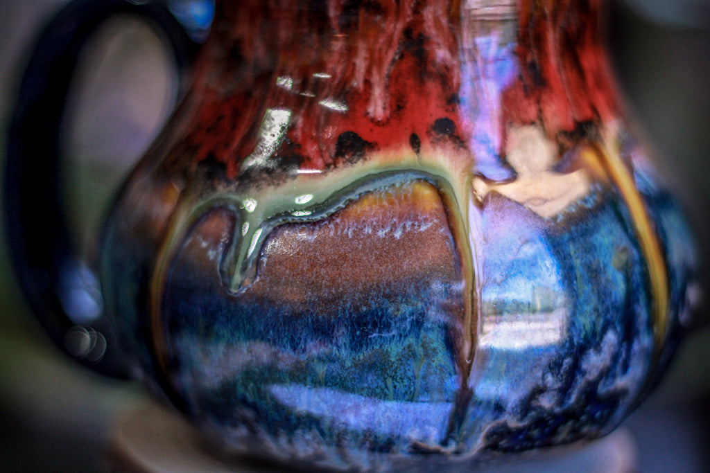 13-A Molten New Earth Flared Mug - TOP SHELF, 25 oz.