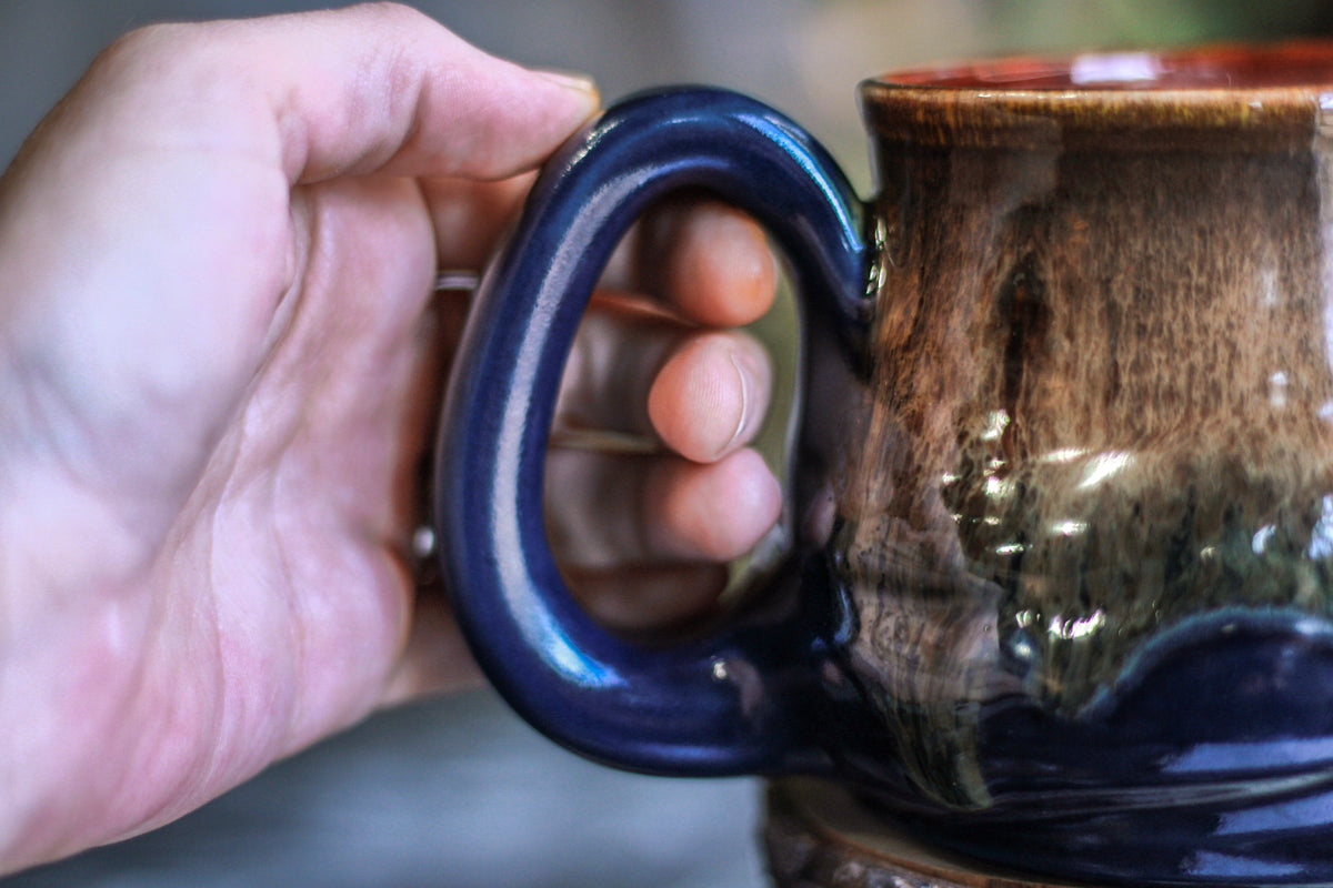 13-E Caramel Variation Textured Acorn Mug - MINOR MISFIT, 20 oz. - 10% off
