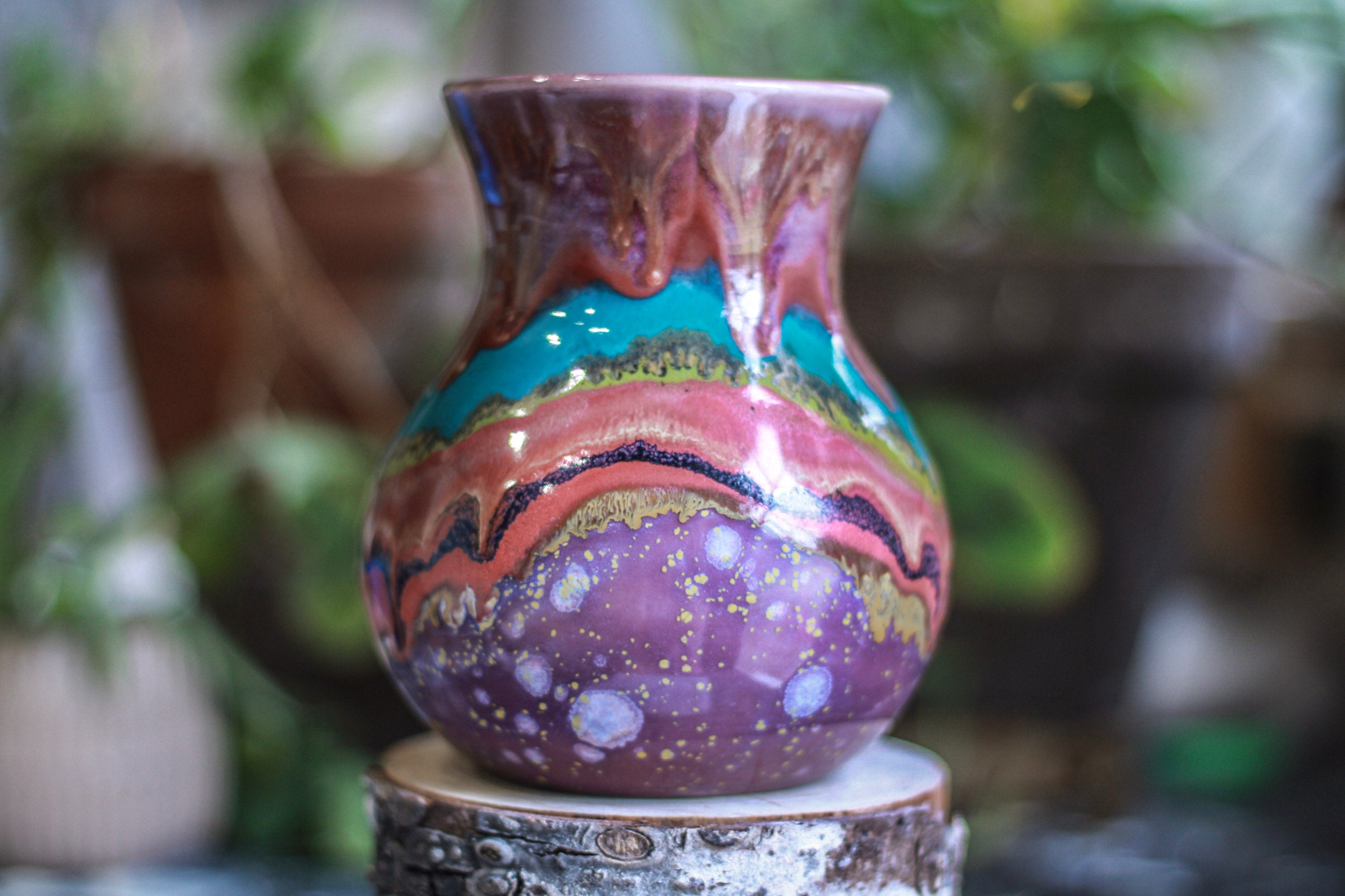 02-B Rainbow Grotto Flared Mug - MINOR MISFIT, 23 oz. - 10% off