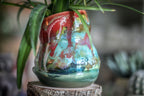 02-C "Fun" Gourd Planter