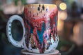 02-B Desert Rainbow Gourd Mug - TOP SHELF MISFIT, 24 oz.