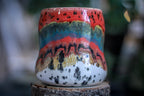 02-A Desert Rainbow Variation Gourd Mug, 20 oz.